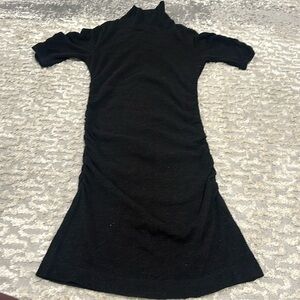 short black thick dress